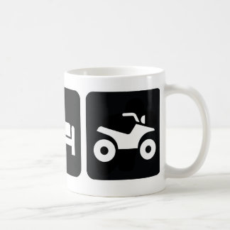 Äta sömn ATV Kaffemugg