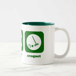 Äta. Sömn. Croquet. Mugg