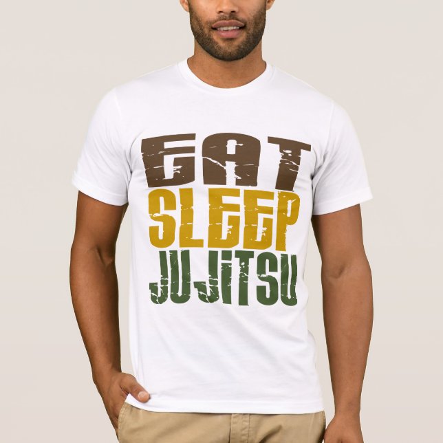 Äta sömn Ju Jitsu 1 Tröja (Framsida)
