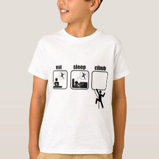 Äta. Sömn. Klättring T Shirt