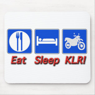 Äta sömn KLR Musmatta
