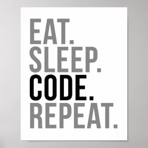 Äta sömn kodifierar repetition poster