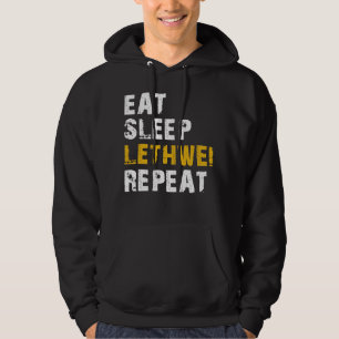 äta sömn Lethwei Hoodie