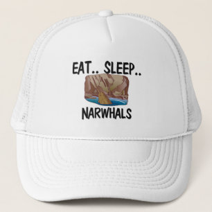 Äta sömn NARWHALS Truckerkeps