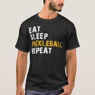 äta sömn Pickleball T Shirt