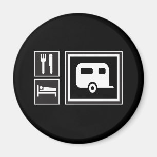 Äta. Sömn. RV! Magnet