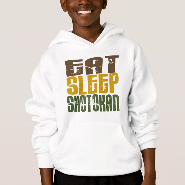 Äta sömn Shotokan 1 Tee (Framsida)
