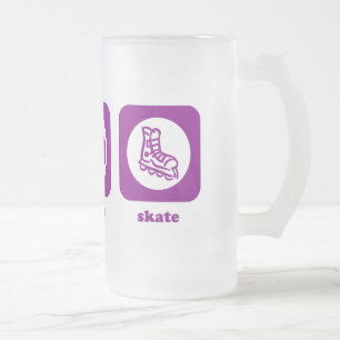 Äta. Sömn. Skridsko. Mugg