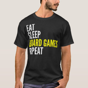 Äta sömn stiger ombord lekrepetitionT-tröja T Shirt