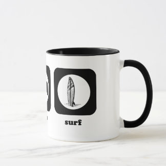 Äta. Sömn. Surfa. Mugg