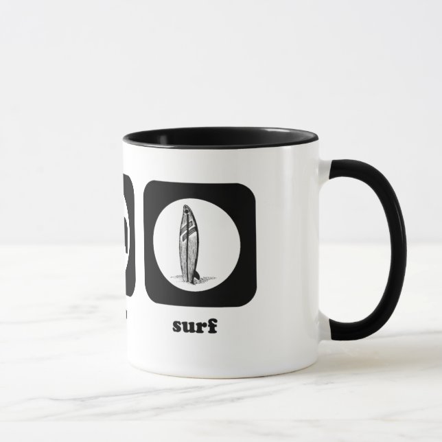 Äta. Sömn. Surfa. Mugg (Höger)