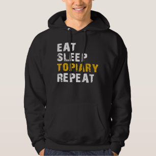 äta sömn Topiary Hoodie