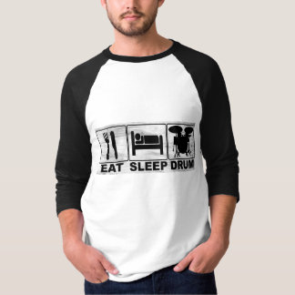 ÄTA SÖMN TRUMMAR TEE