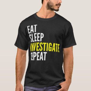 Äta sömn utforskar den roliga T skjortan för Shirt