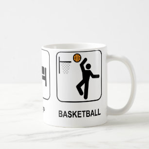 Äta sömnbasketmuggen kaffemugg