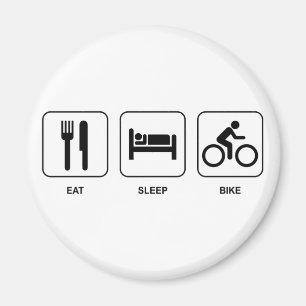 Äta sömncykeln magnet