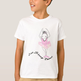 Äta sömndansbalett tee shirt