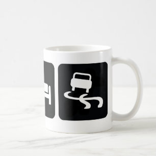 Äta sömndriva kaffemugg
