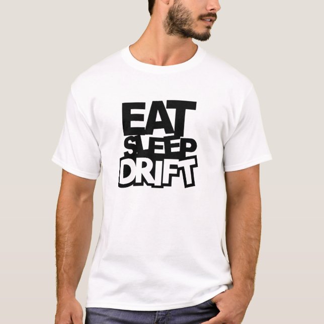Äta sömndriva tee shirt (Framsida)