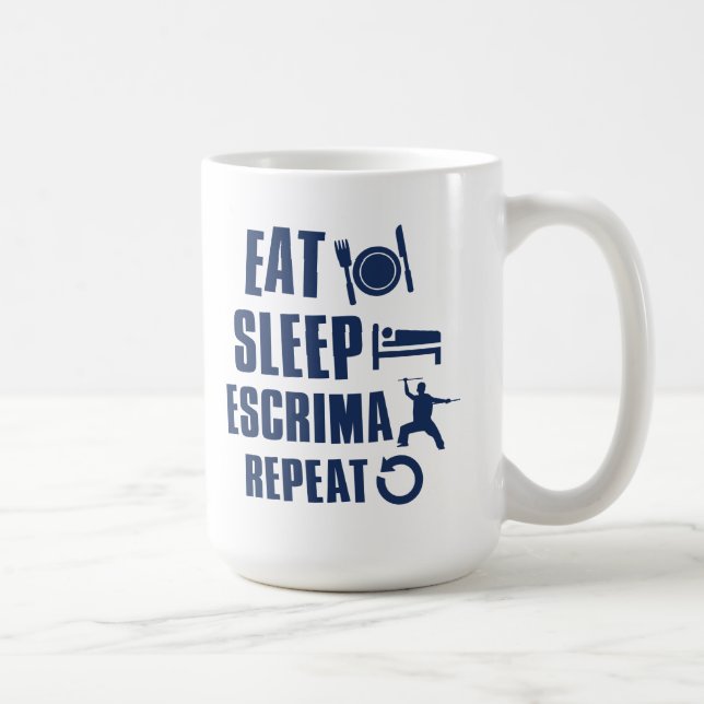 Äta sömnescrimaen kaffemugg (Höger)