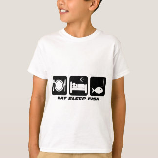 äta sömnfisk tee shirt