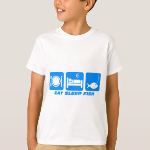 äta sömnfisken t-shirt