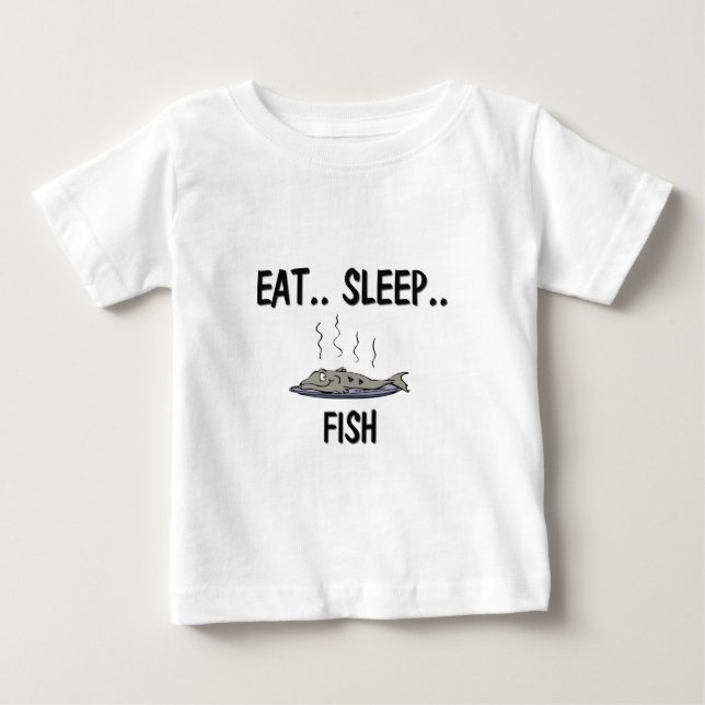 Äta sömnFISKEN Tee (Framsida)