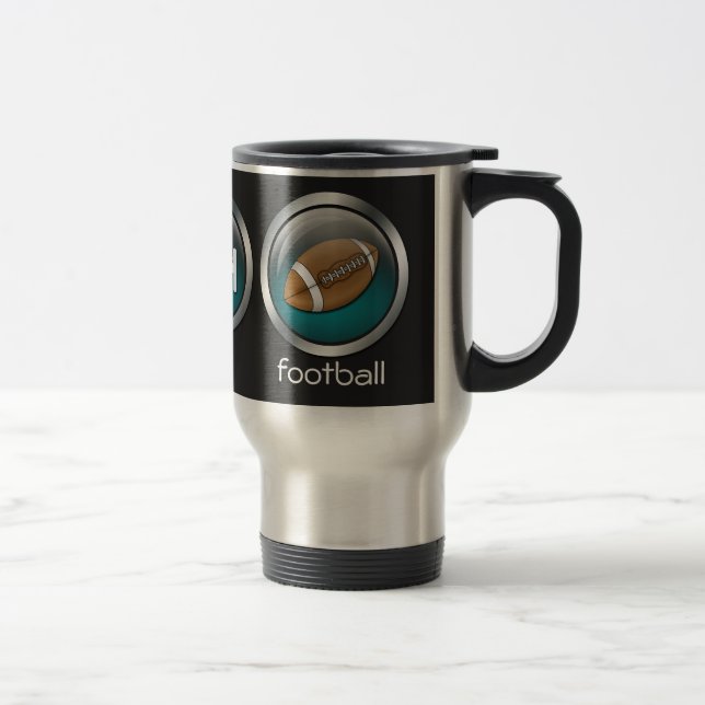 Äta sömnfotboll:: Travel mug Resemugg (Höger)