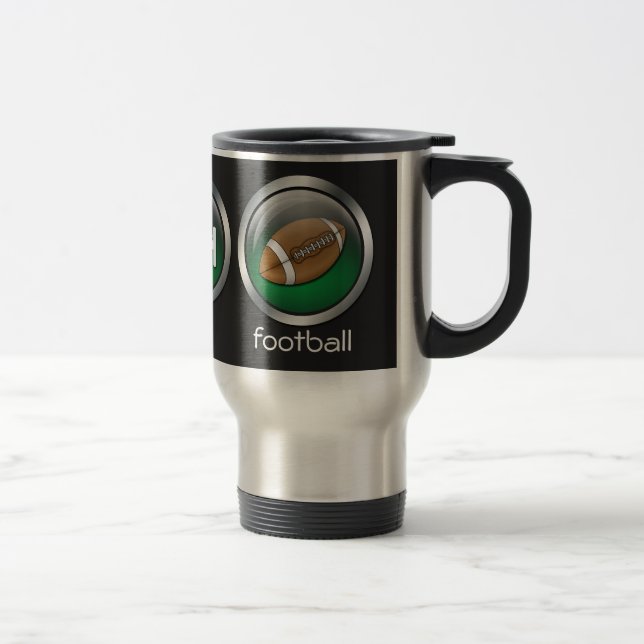 Äta sömnfotboll:: Travel mug Resemugg (Höger)