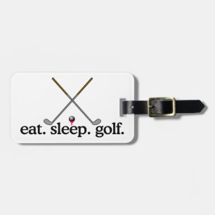 Äta sömnGolf Bagagebricka