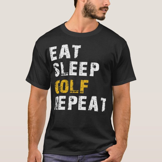 äta sömngolv t shirt (Framsida)