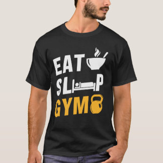äta sömngym t shirt
