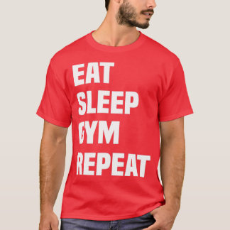 äta sömngymnastiksalarna, rolig kroppsbyggnad älsk t shirt