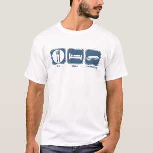 äta sömnharmonicaen t-shirt