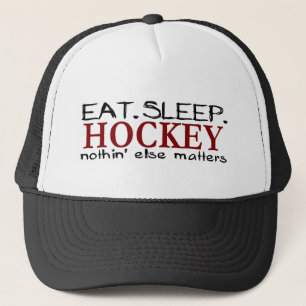 Äta sömnhockey keps