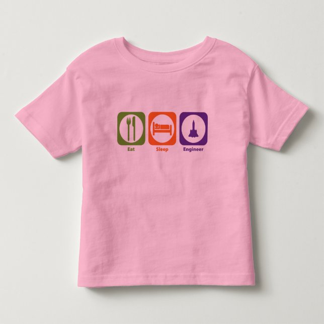 Äta sömningenjören t-shirt (Framsida)