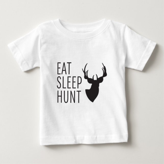 Äta sömnjakten t shirt (Framsida)