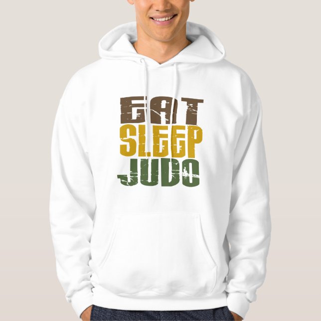Äta sömnJudo 1 Hoodie (Framsida)