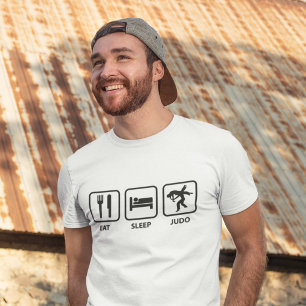Äta sömnJudo Tee Shirt