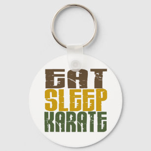 Äta sömnKarate 1 Nyckelring