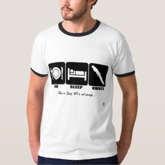 Äta sömnknivar tee shirt