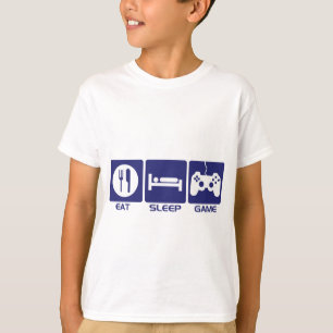 Äta sömnleken - GamerGeekvideospel Tee