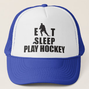 Äta sömnlekhockey truckerkeps