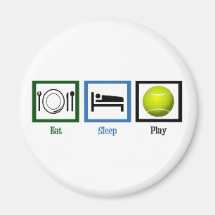 Äta sömnlektennis magnet