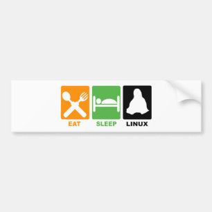 ÄTA SÖMNLINUXEN BILDEKAL