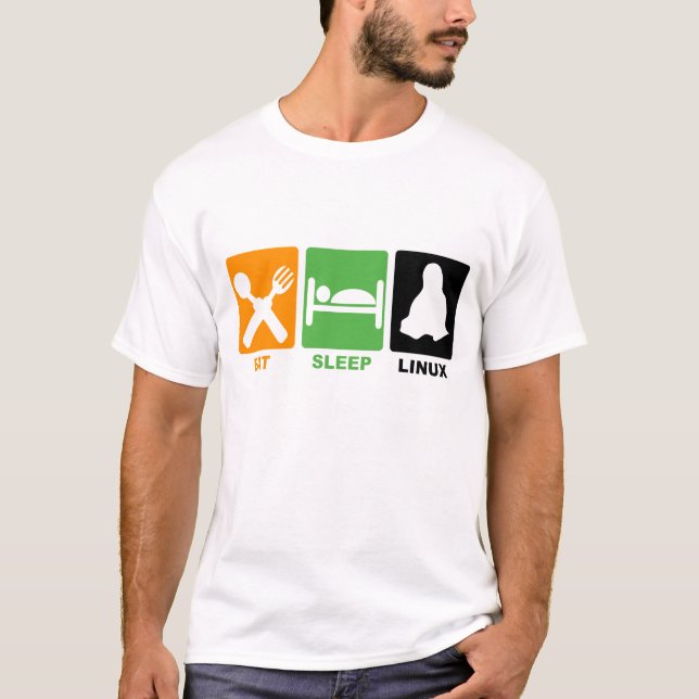 ÄTA SÖMNLINUXEN T-SHIRT (Framsida)