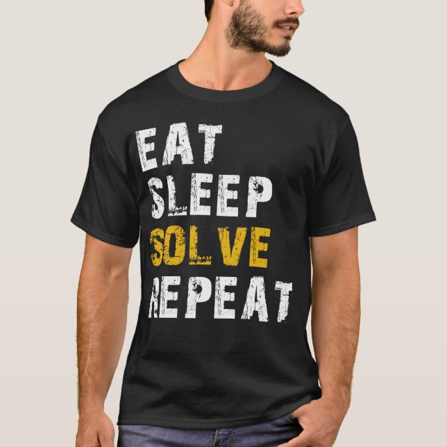 äta sömnlös t shirt (Framsida)