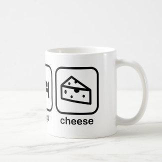 Äta sömnost kaffemugg