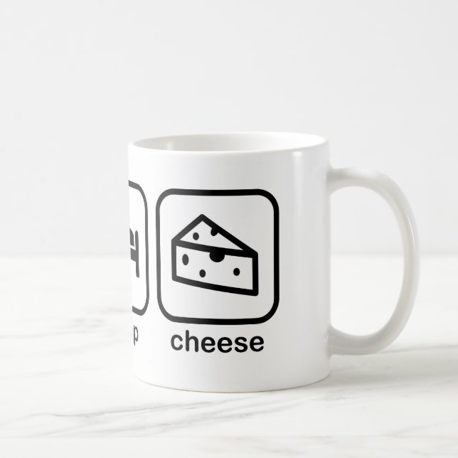 Äta sömnost kaffemugg (Höger)