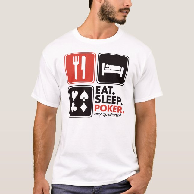 Äta sömnpoker tee (Framsida)